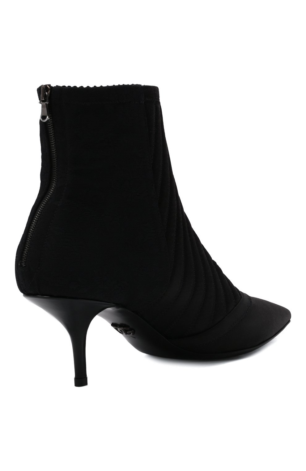 Текстильные ботильоны DOLCE & GABBANA, арт. CT0744/AQ025, фото 5