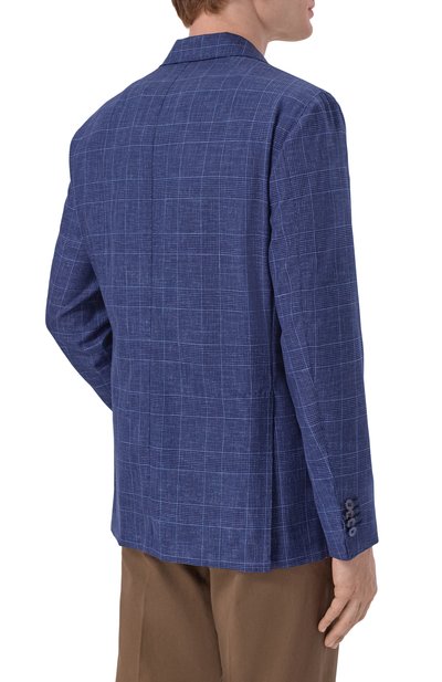 Шерстяной пиджак ANDREA CAMPAGNA, арт. SALINA C0N SPALLINA BASSA/T26141, фото 4