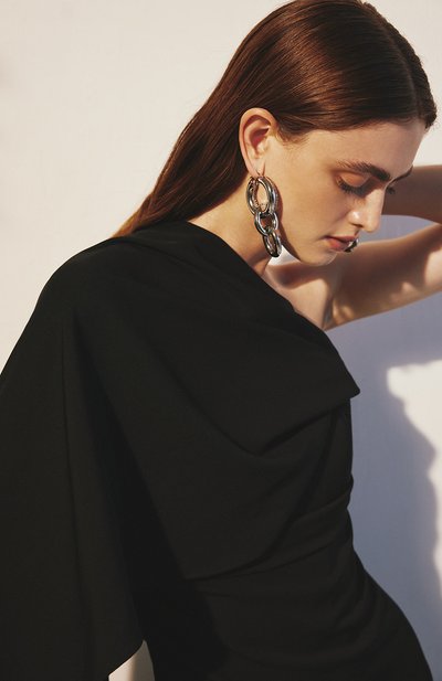 Серьги со съемной частью JIL SANDER, арт. J56VG0006 P5092, фот о 4