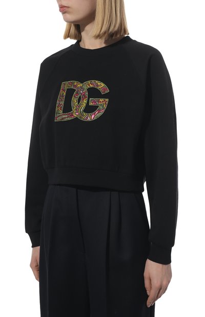 Хлопковый свитшот DOLCE & GABBANA, арт. F9M55Z/G7B7S, фото 3