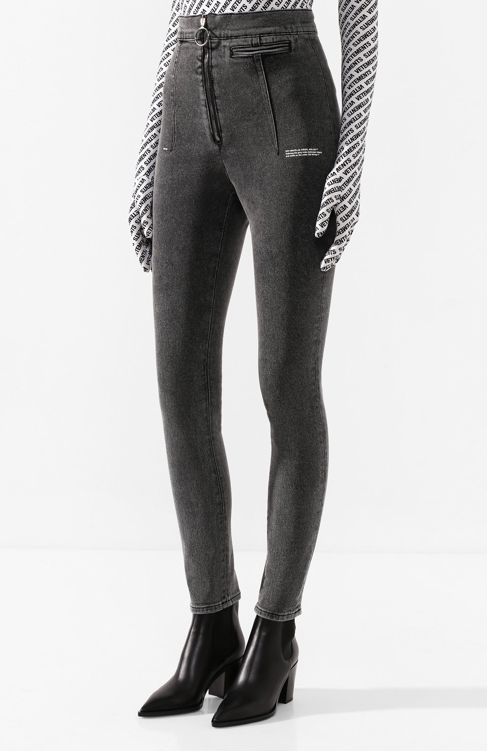 Джинсы OFF-WHITE, арт. 0WYB002E19E960777500, фото 3