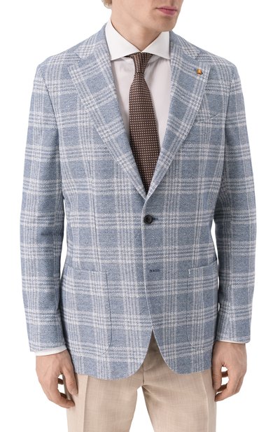 Пиджак изо льна и хлопка SARTORIA LATORRE, арт. JEF74/JH102, фото 4