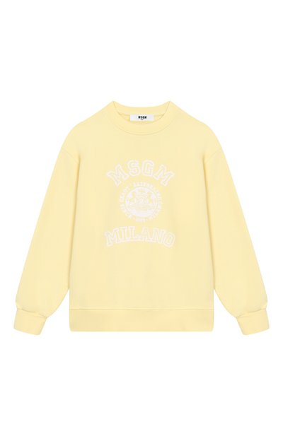 Хлопковый свитшот MSGM KIDS, арт. S6MSJUSW053