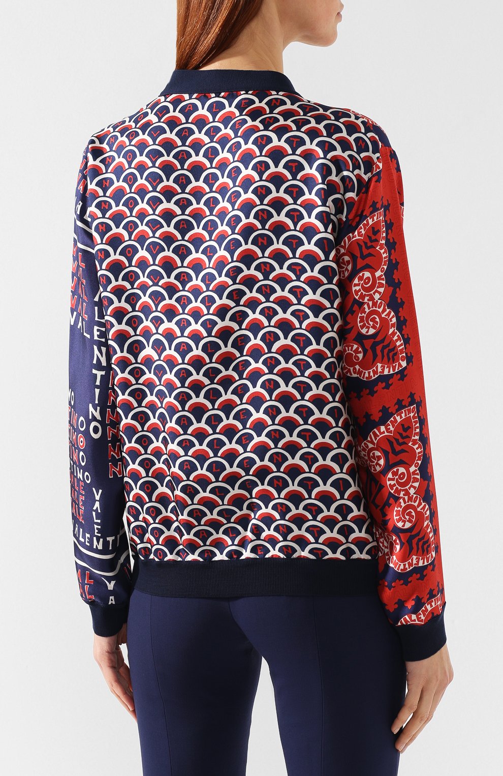 Кардиган из смеси шелка и шерсти VALENTINO, арт. RB3KA00BDCG, фото 4