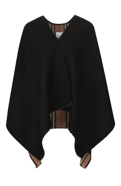 Женская шерстяная накидка charlotte BURBERRY, арт. 8018496