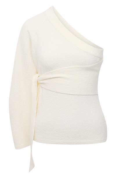 Женский пуловер NANUSHKA, арт. CLET0_CREME_TERRY KNIT