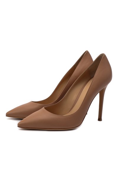 Женские кожаные туфли gianvito 105 GIANVITO ROSSI, арт. G28470.15RIC.NAPPRAL