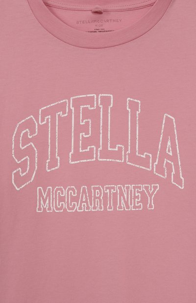 Хлопковая футболка STELLA MCCARTNEY, арт. TX8C31, фото 3