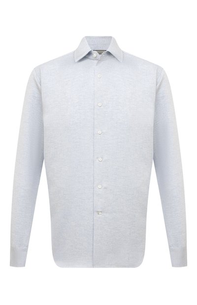 Мужская рубашка изо льна и хлопка CANALI, арт. 7A1/GD03158