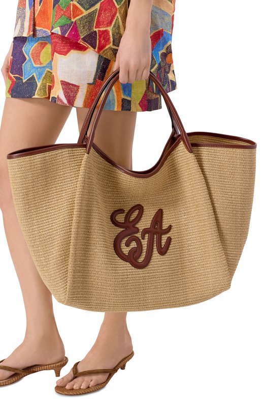 Сумка-тоут Emporio Armani EW001008/AF25819 Бежевый  EW001008/AF25819 Фото 2