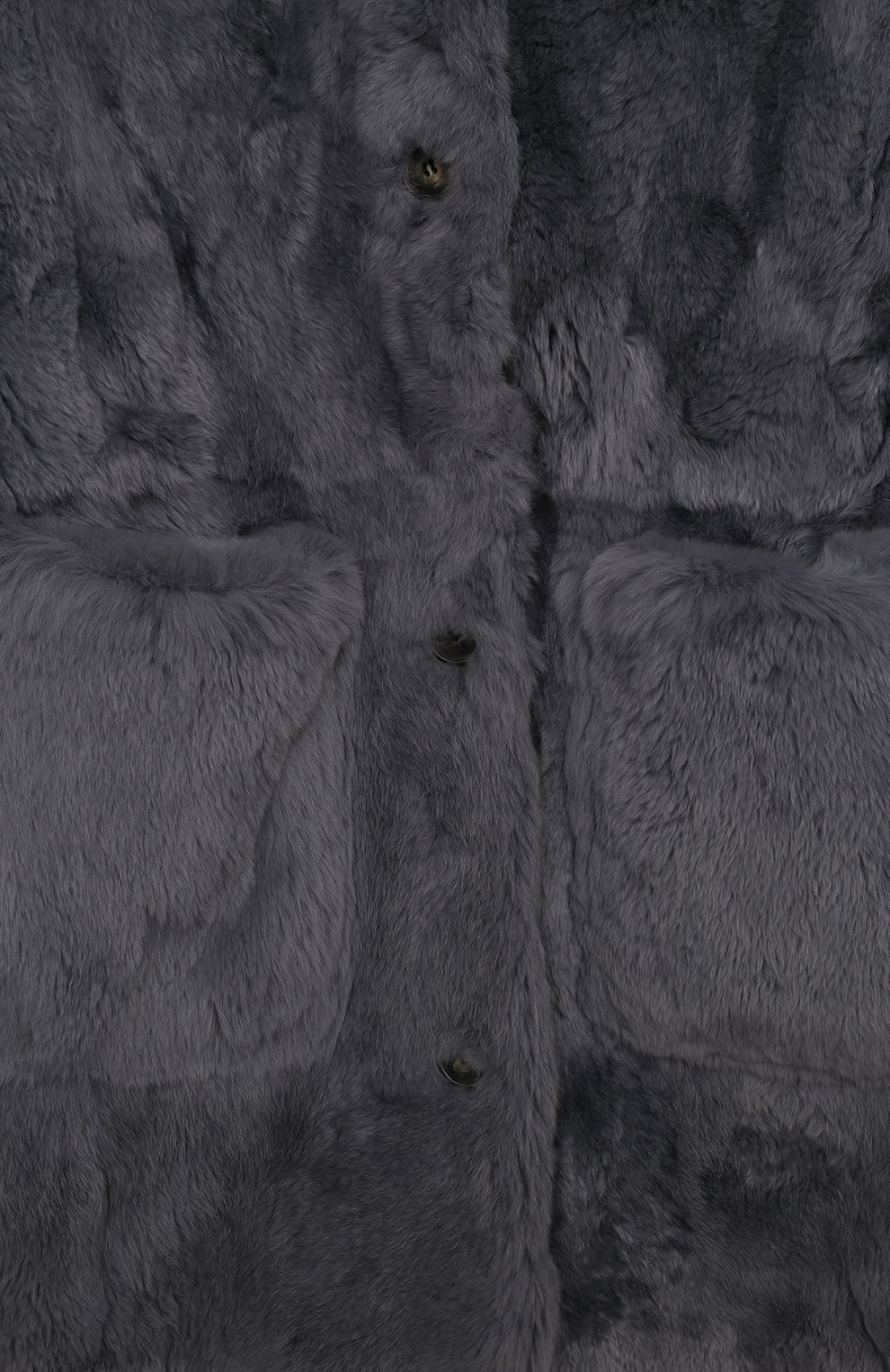 Шуба из меха кролика YVES SALOMON ENFANT, арт. 20WEM307XXREXX/8-10, фото 3