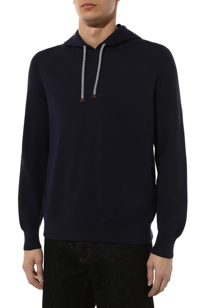 Хлопковое худи BRUNELLO CUCINELLI, арт. MW848B2307, фото 3