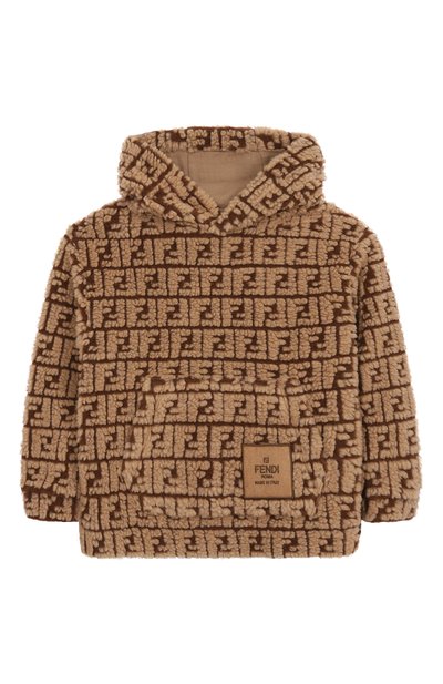 Шерстяное худи FENDI, арт. JUH066/A0CD/4-6