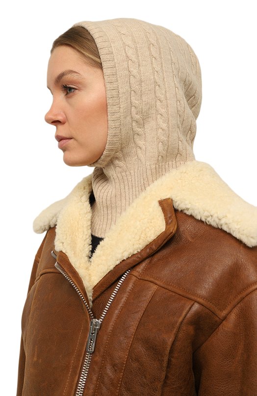 Шапка-балаклава GOEN.J Кремовый, фото 2