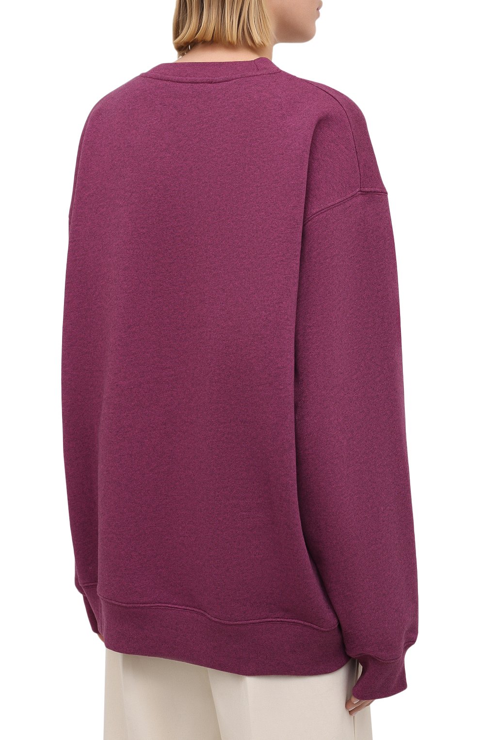 Хлопковый свитшот ACNE STUDIOS, арт. CI0054/W, фото 4