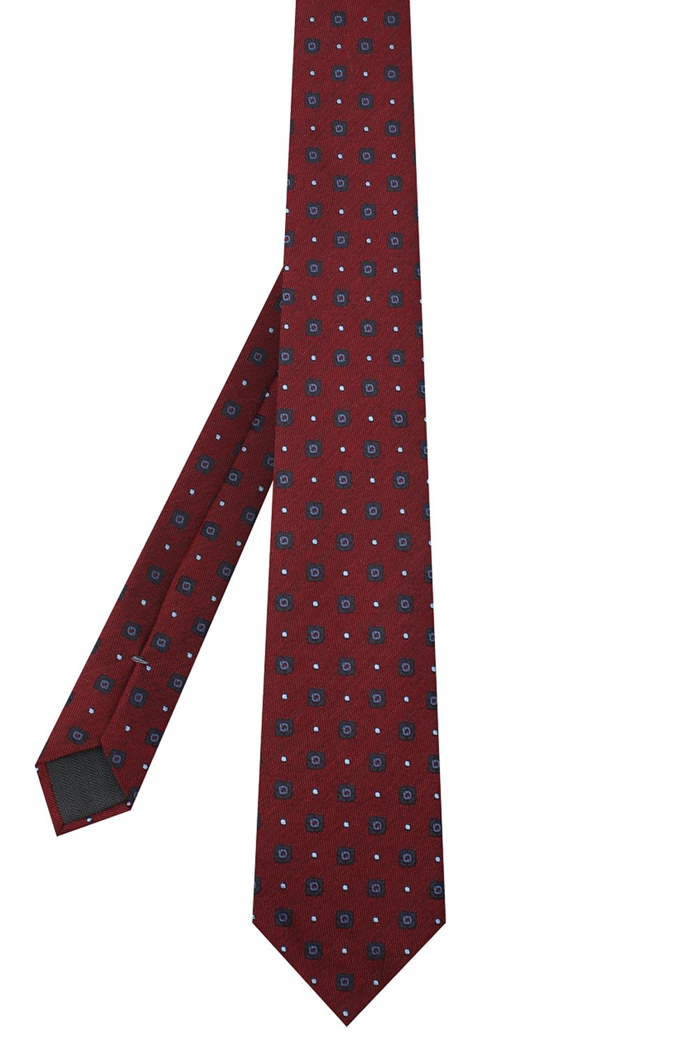 Галстук из шелка и шерсти ZEGNA красного цвета по цене 18950 руб., арт. Z8E30/18H, фото 2 Галстук из шелка и шерсти ZEGNA, арт. Z8E30/18H, фото 2