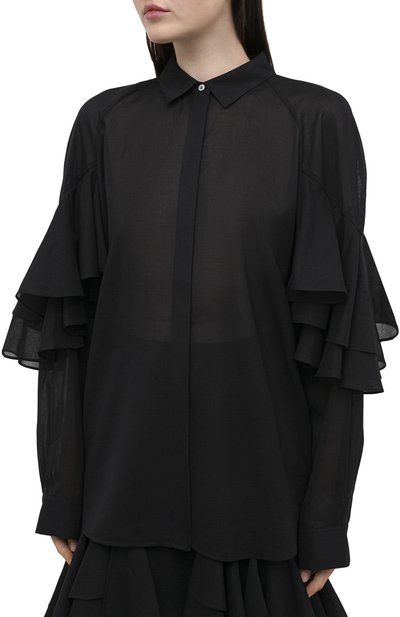 Хлопковая блузка TOTEME, арт. L0CARN0 203-702-704, фото 3