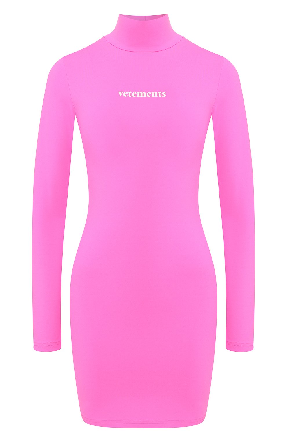 Платье VETEMENTS,  арт. SS20DR296 1350/W/FLU0 PINK, фото 1
