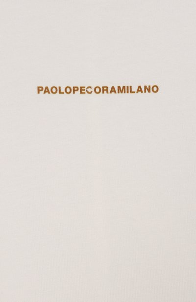 Хлопковая футболка PAOLO PECORA MILANO, арт. PP4139/6-12, фото 3