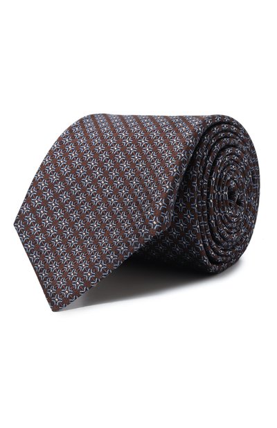 Мужской шелковый галстук CANALI, арт. 18/HJ03775