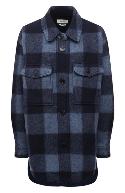 Куртка ISABEL MARANT ETOILE темно-синего цвета по цене 53950 руб., арт. MA0998-21A009E/HARVELI, фото 1 Куртка ISABEL MARANT ETOILE, арт. MA0998-21A009E/HARVELI, фото 1