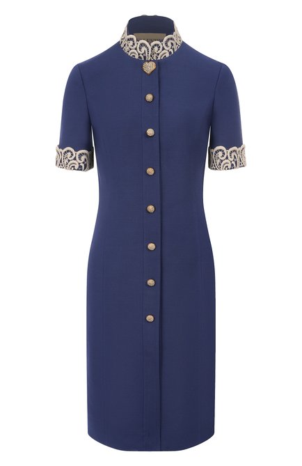 Женское платье из шерсти и шелка VALENTINO, арт. 7B3VAG10/1CF