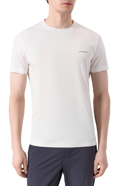 Футболка из лиоцелла и хлопка EMPORIO ARMANI, арт. 8N1TD8/1JUVZ, фото 3