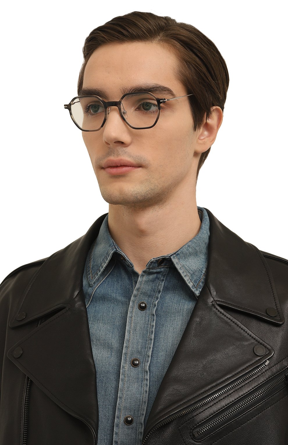 Оправа MATSUDA черно-белого цвета по цене 49950 руб., арт. M2053 BKS-BS, фото 3 Оправа MATSUDA, арт. M2053 BKS-BS, фото 3