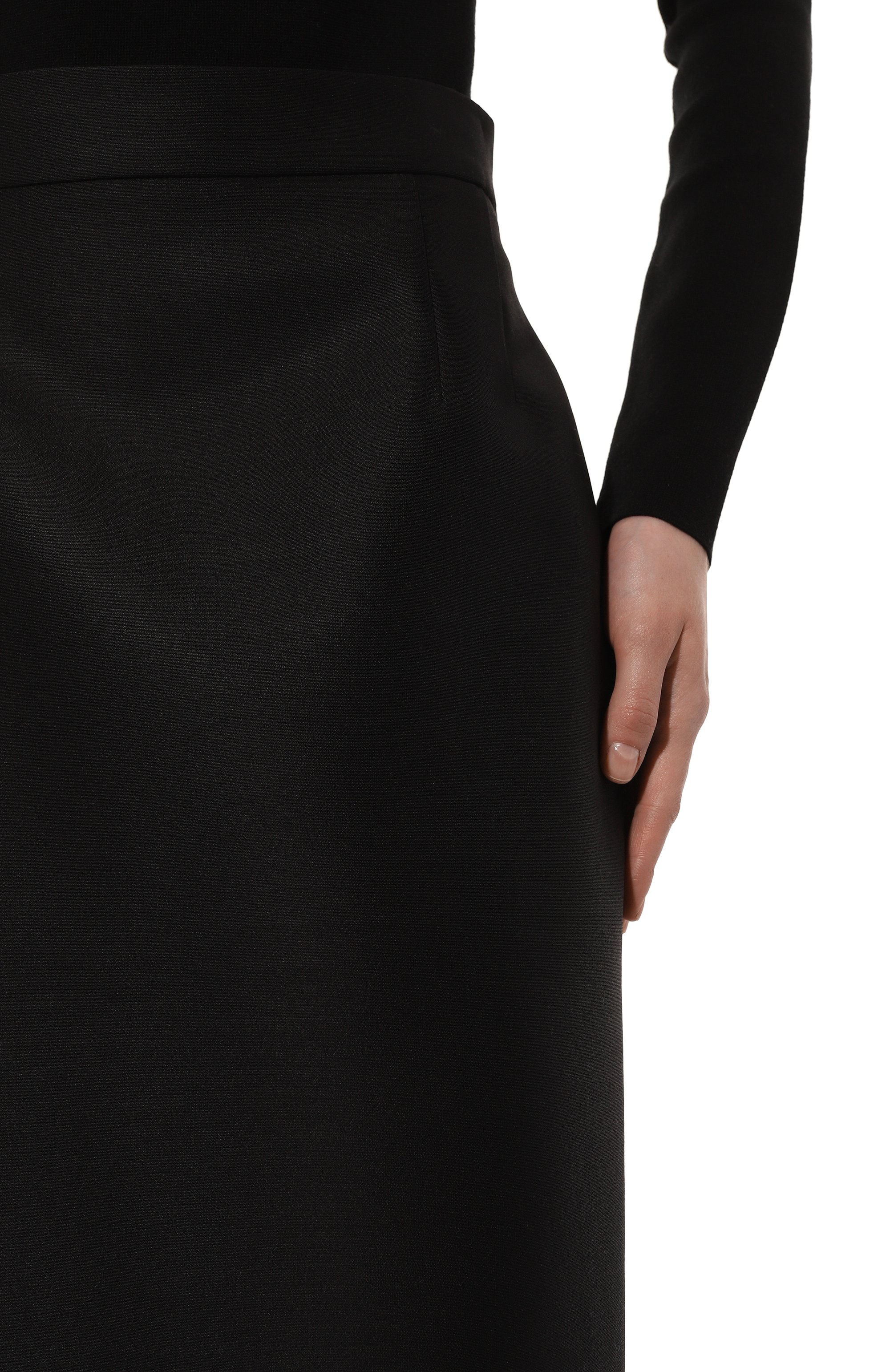 Шерстяная юбка VIKA GAZINSKAYA, арт. SS25-18211, фото 5