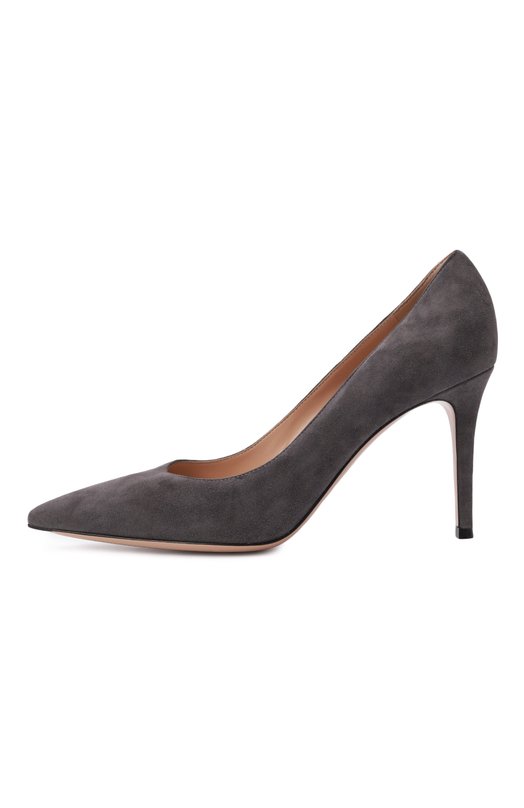 Замшевые туфли Gianvito 85 Gianvito Rossi G24580.85RIC.CAMLAPI Серый  G24580.85RIC.CAMLAPI Фото 4