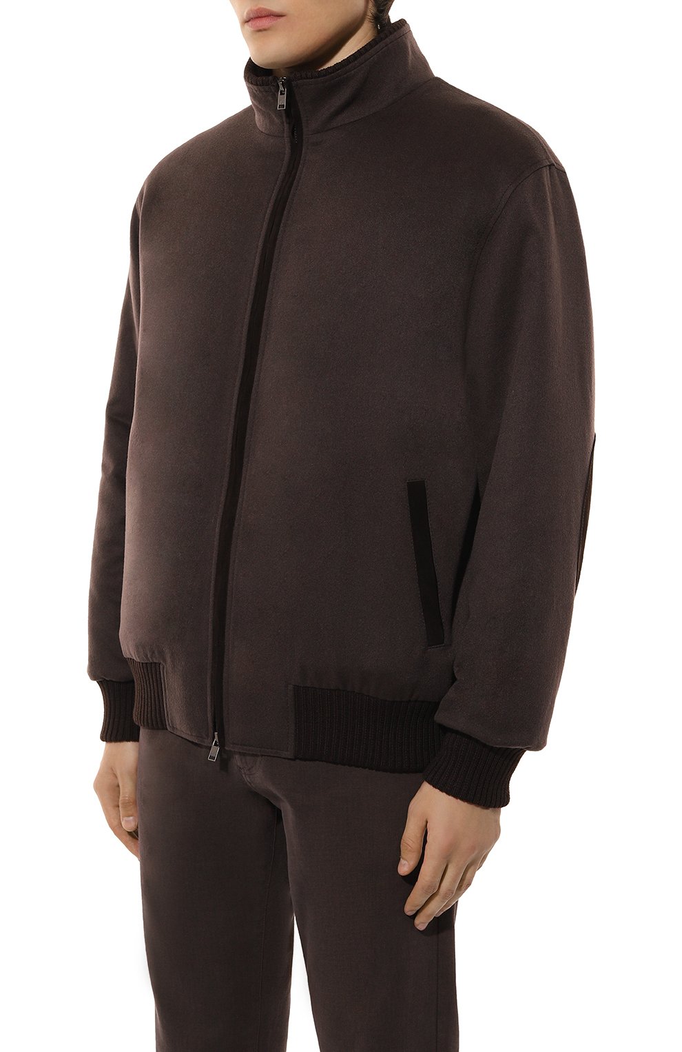 Кашемировый бомбер с подкладкой из соболя BLACK SABLE, арт. BS-24011EB, фото 3