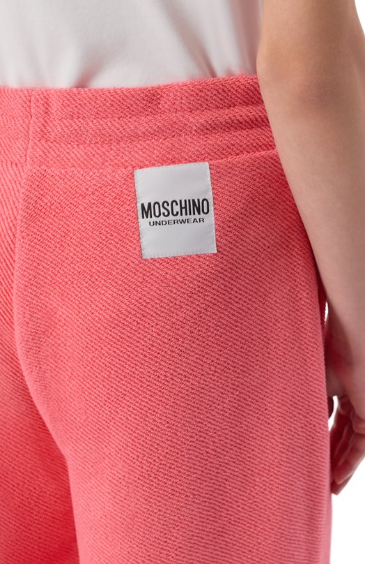Хлопковые шорты Moschino A6818/4603 Розовый  A6818/4603 Фото 6