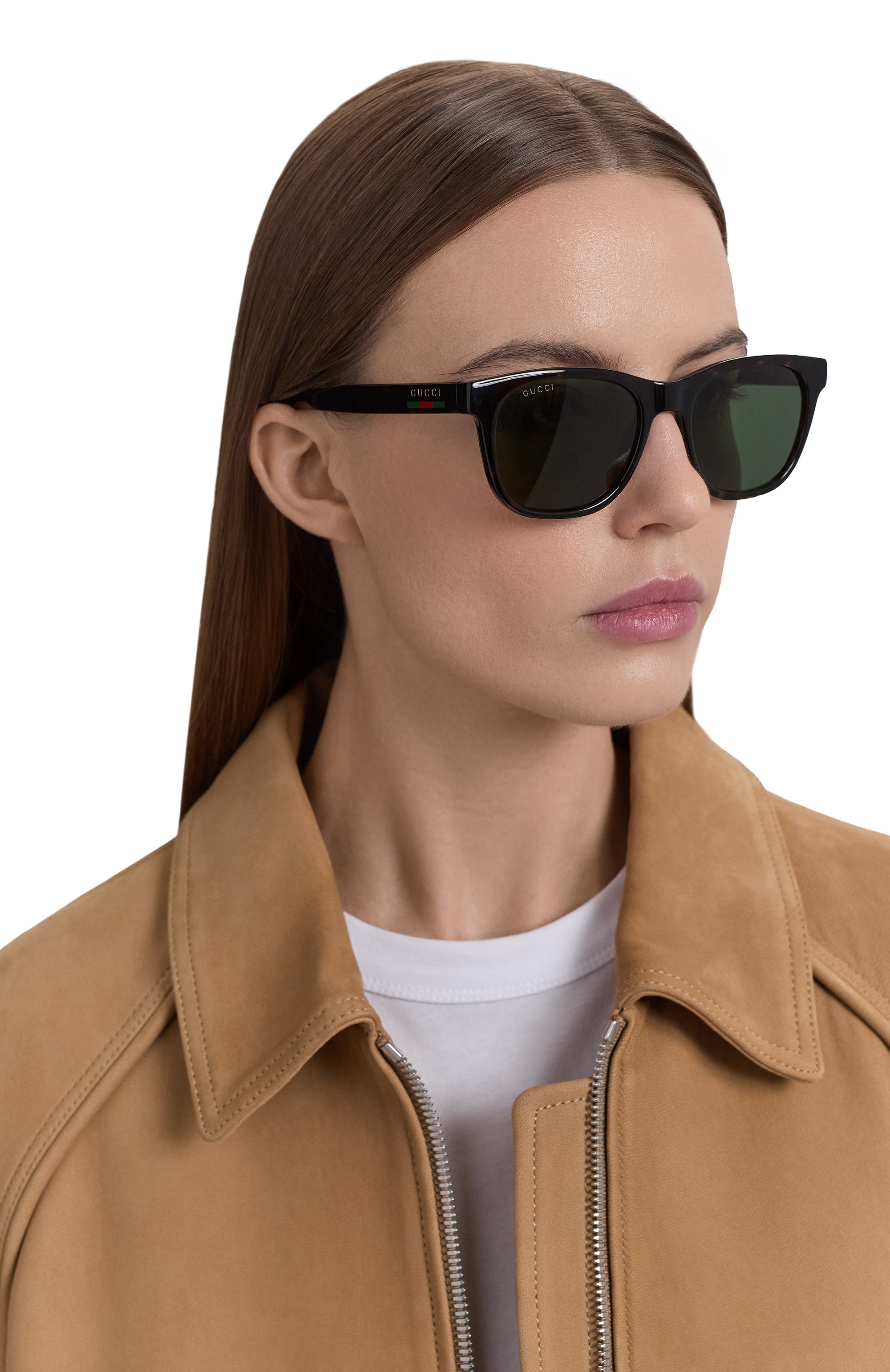 Солнцезащитные очки GUCCI коричневого цвета по цене 27300 руб., арт. GG1985S 002, фото 3 Солнцезащитные очки GUCCI, арт. GG1985S 002, фото 3