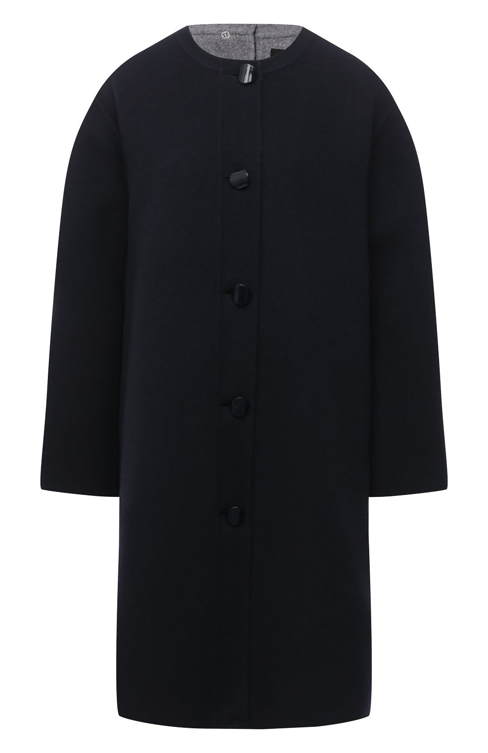 Шерстяное пальто GIORGIO ARMANI синего цвета по цене 298000 руб., арт. 0WH0L04T/T01VF, фото 1 Шерстяное пальто GIORGIO ARMANI, арт. 0WH0L04T/T01VF, фото 1