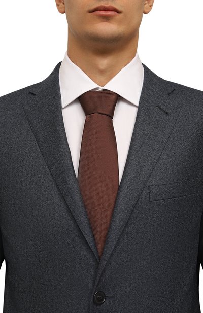 Шелковый галстук CORNELIANI, арт. 94U302-9420302, фото 2