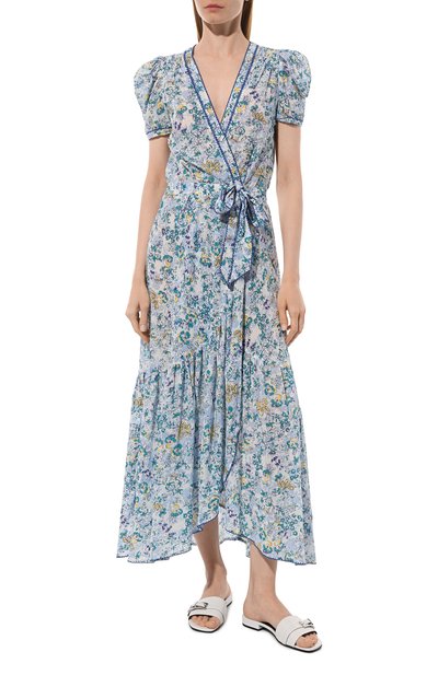 Хлопковое платье POUPETTE ST BARTH разноцветного цвета по цене 57300 руб., арт. W3AH24L0SYU, фото 3 Хлопковое платье POUPETTE ST BARTH, арт. W3AH24L0SYU, фото 3