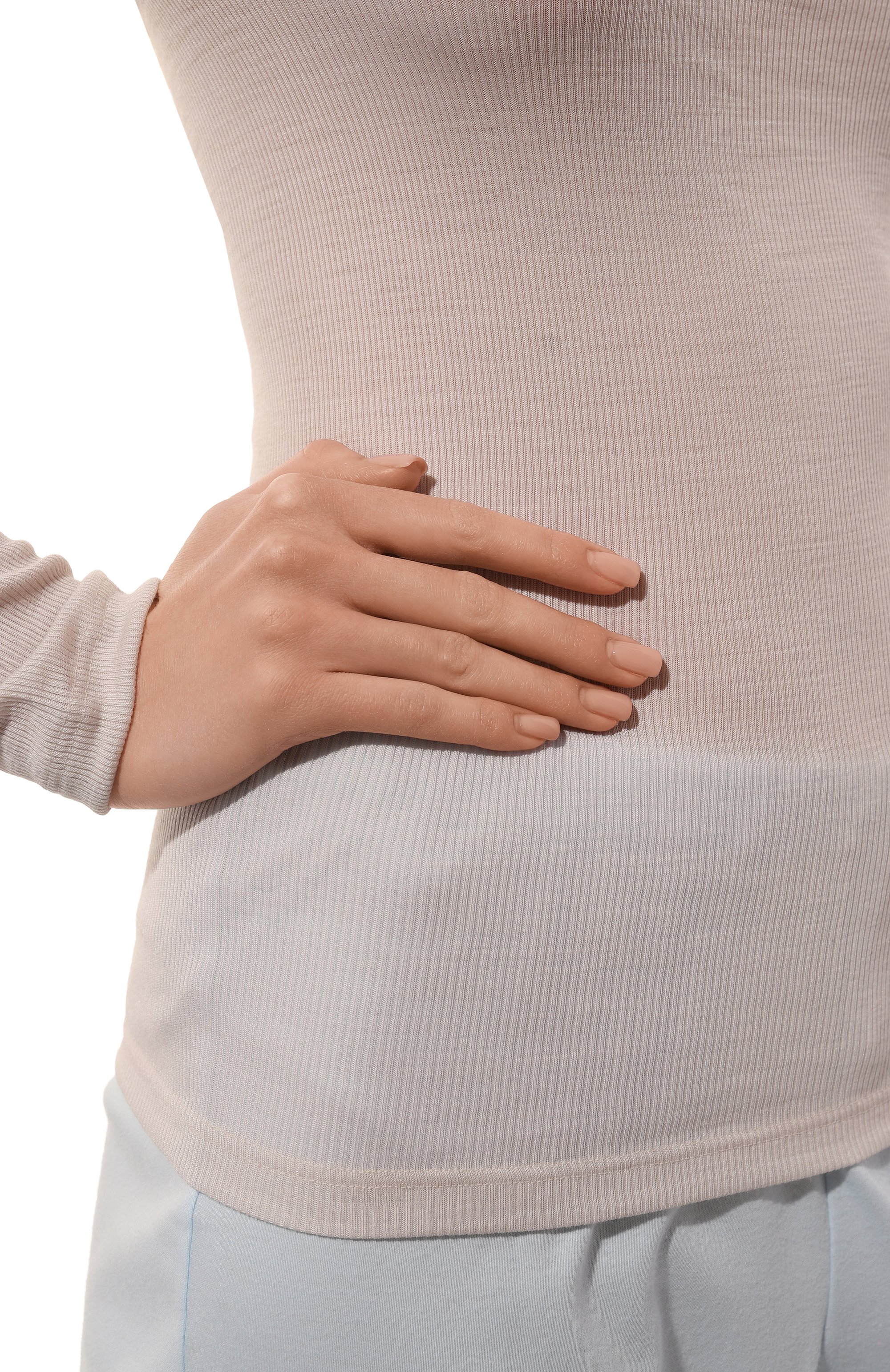 Лонгслив из шерсти и шелка ZIMMERLI, арт. 370-53020, фото 5