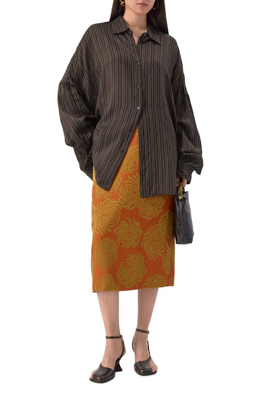 Рубашка Dries Van Noten 010700-2267-703 Коричневый  010700-2267-703 Фото 2