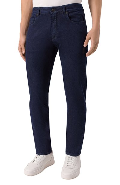 Джинсы slim PAUL&SHARK темно-синего цвета по цене 39900 руб., арт. 15314101_001, фото 3 Джинсы slim PAUL&SHARK, арт. 15314101_001, фото 3