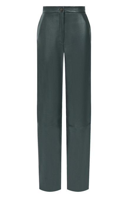Женские кожаные брюки KITON, арт. D58171K0541F06