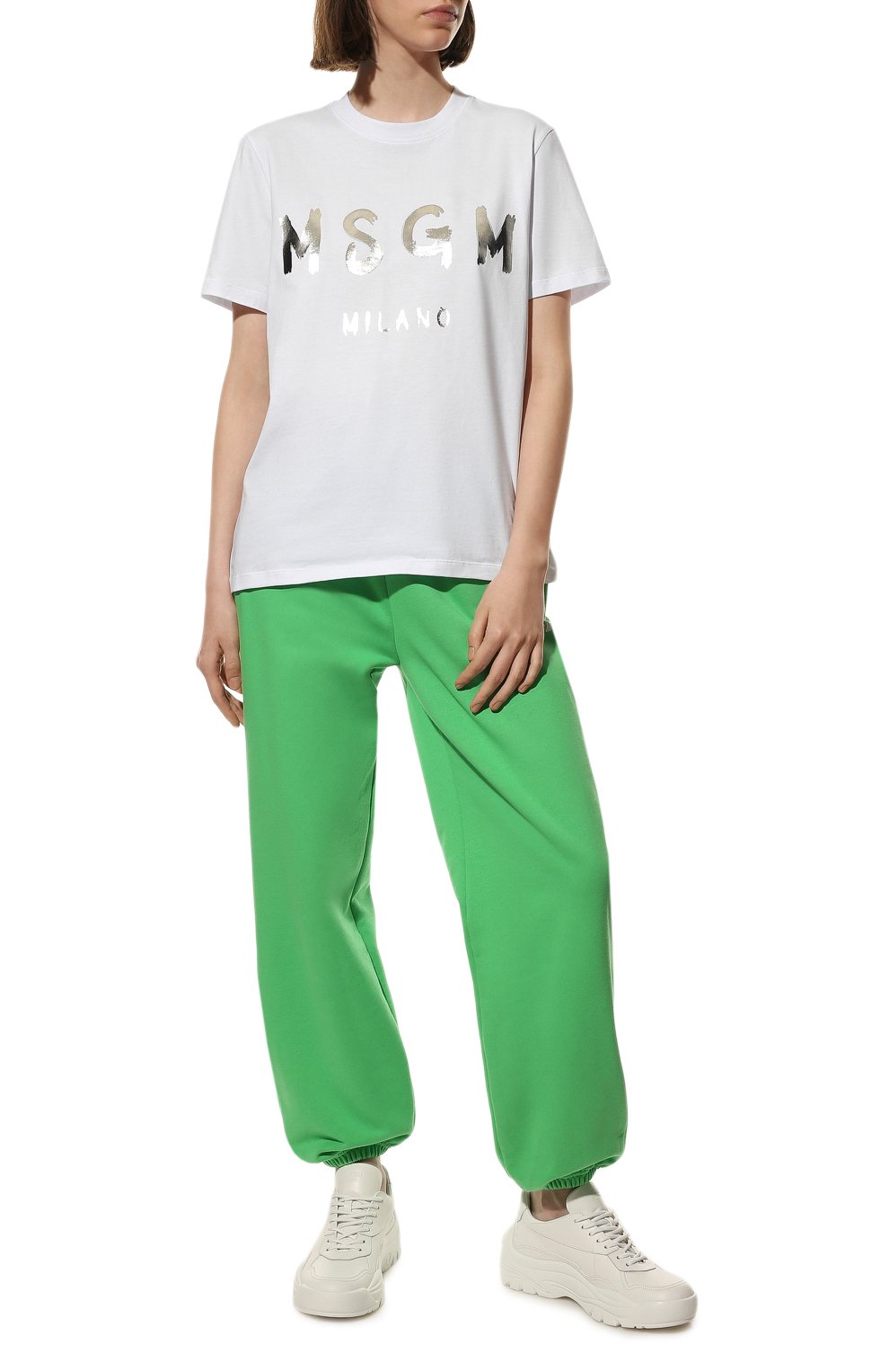 Хлопковая футболка MSGM, арт. 3241MDM510M 227298, фото 2