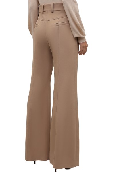 Шерстяные брюки CHLOÉ, арт. CHC21APA04066, фото 4