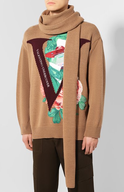 Шерстяной свитер valentino x undercover VALENTINO, арт. SV0KC06E5S2, фото 3