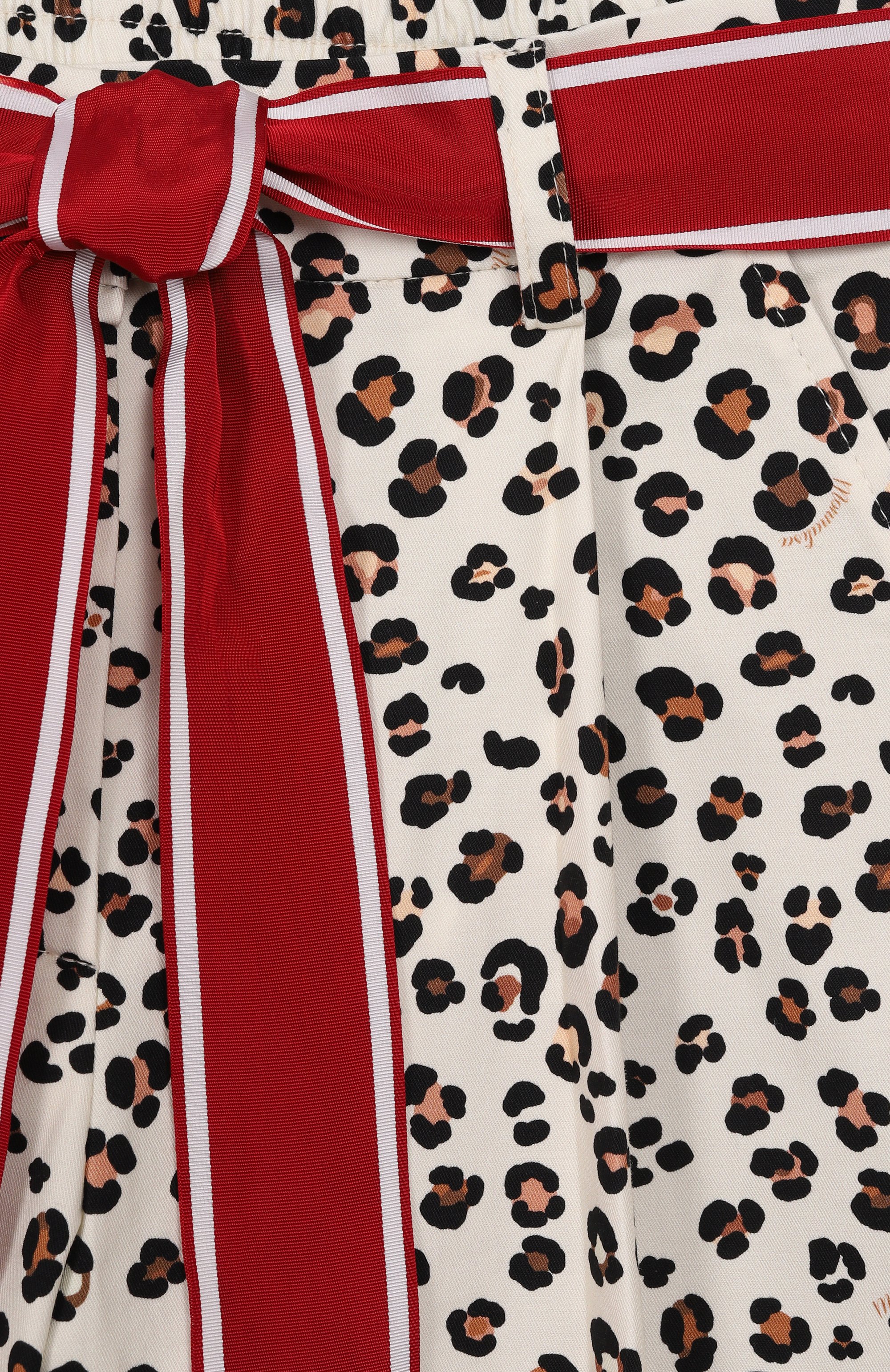 Хлопковые брюки MONNALISA, арт. 11E421, фото 3