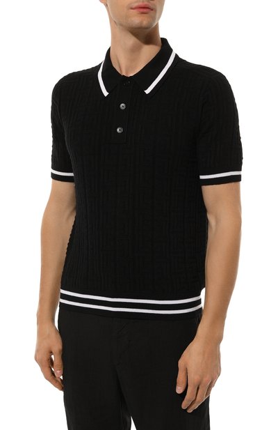 Шерстяное поло BALMAIN, арт. DH1GB066/KH02, фото 3