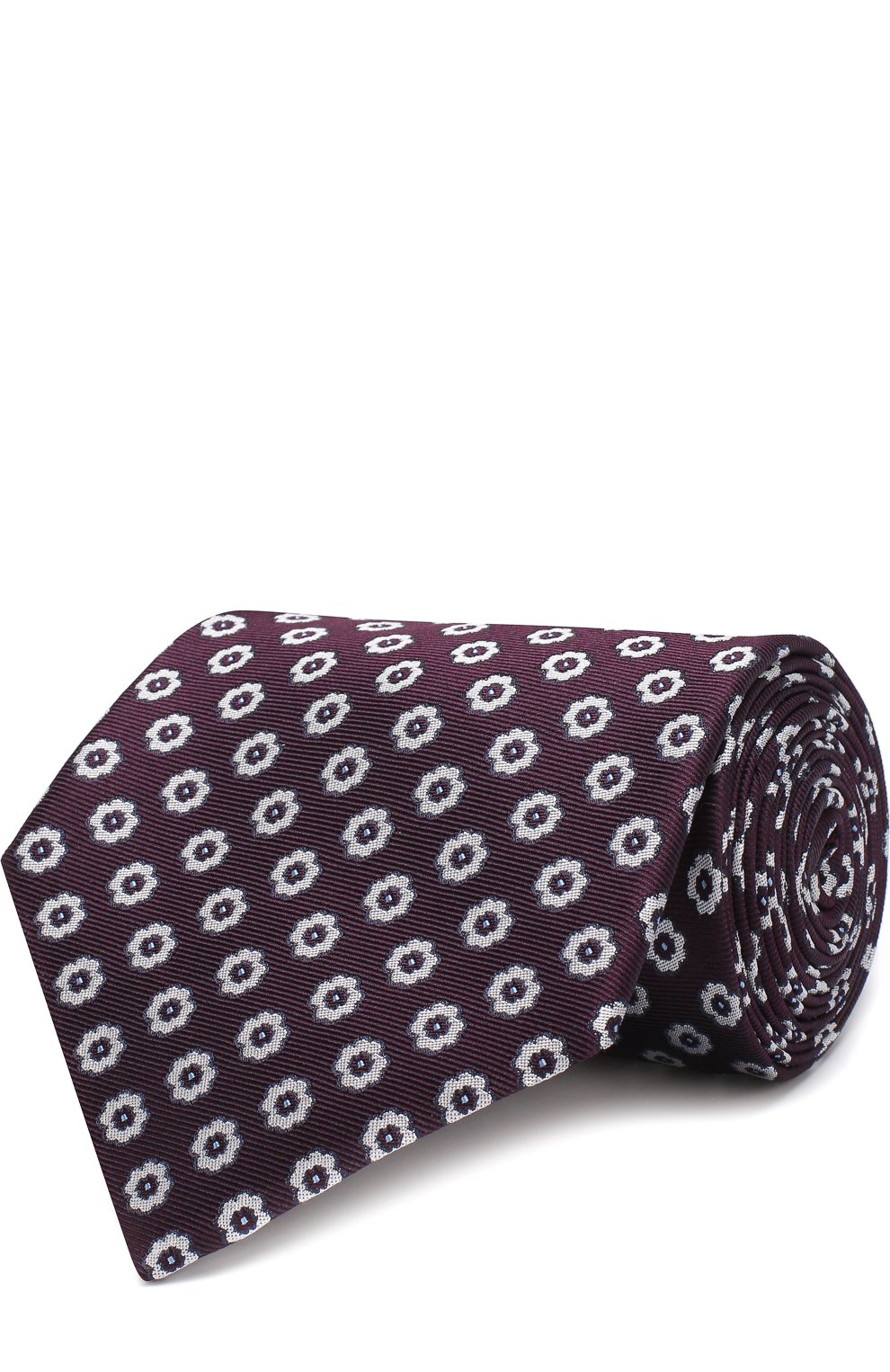 Шелковый галстук с узором ZEGNA, арт. Z3D20/1XW, фото 1