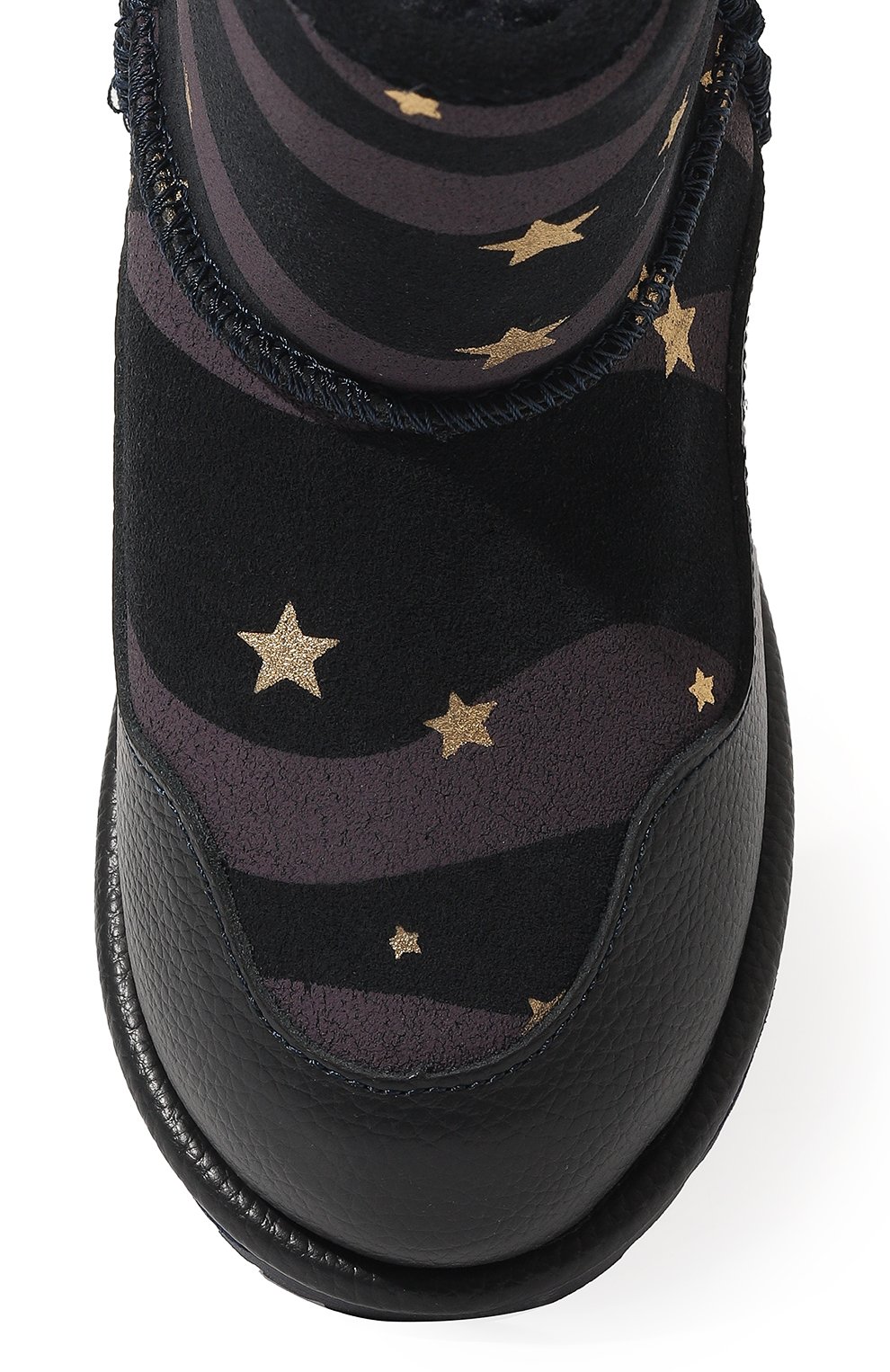 Сапоги из замши и кожи EMU AUSTRALIA синего цвета по цене 8990 руб., арт. K12745, фото 4 Сапоги из замши и кожи EMU AUSTRALIA, арт. K12745, фото 4