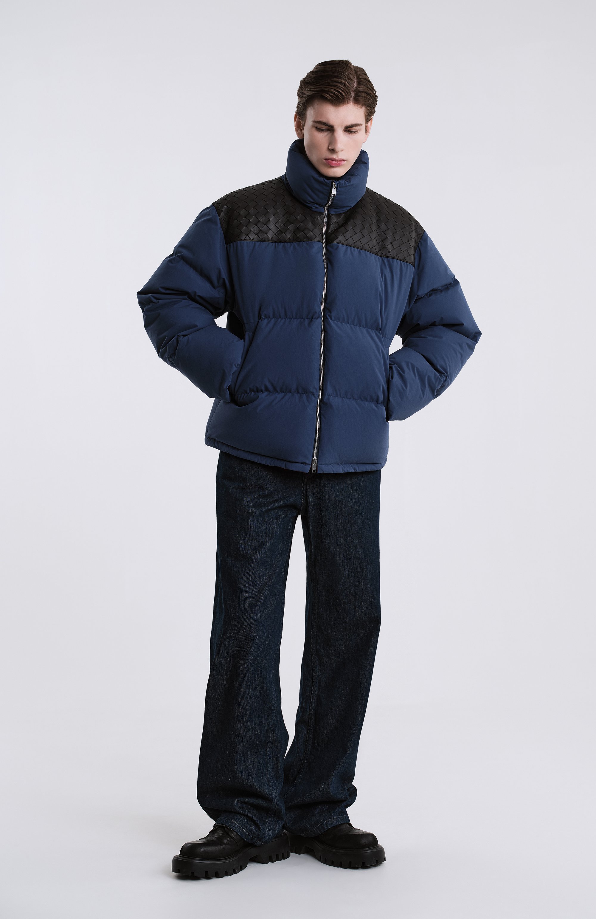 Кожаные дерби sharkino MATTIA CAPEZZANI черного цвета по цене 56300 руб., арт. M2344/BAND0LER0, фото 9 Кожаные дерби sharkino MATTIA CAPEZZANI, арт. M2344/BAND0LER0, фото 9