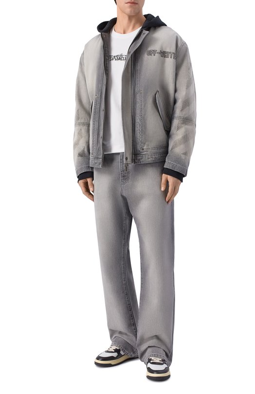 Джинсовая куртка Off-White 0MYE09MS26DEN002 Серый  0MYE09MS26DEN002 Фото 2