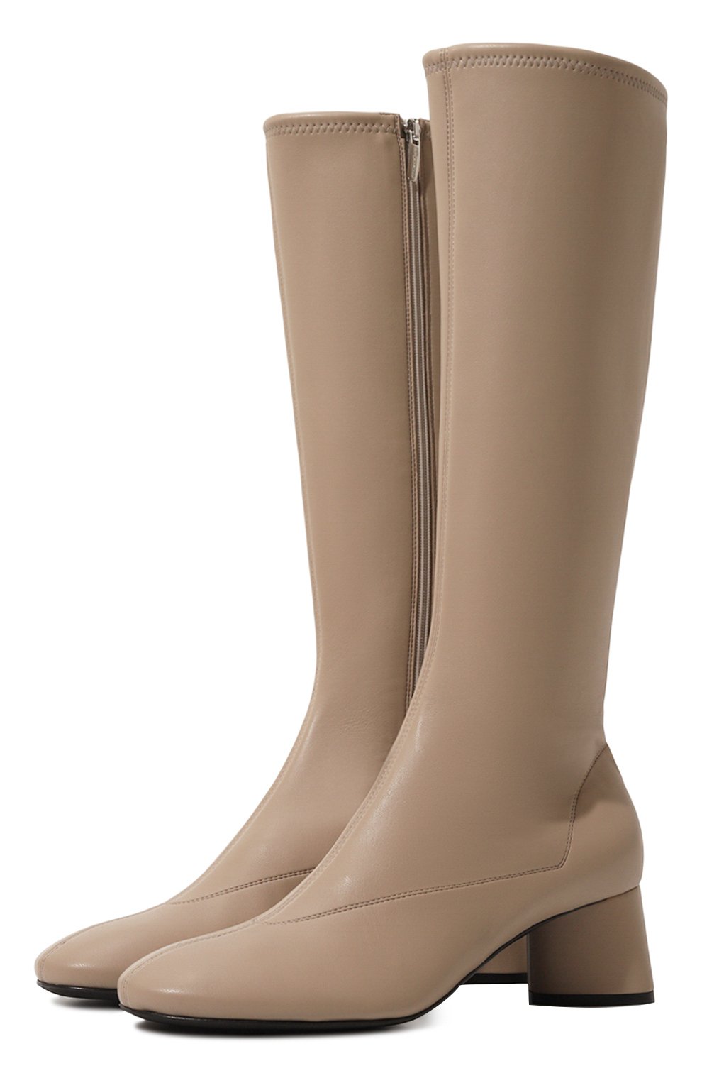 Сапоги sr pilier 50 SERGIO ROSSI бежевого цвета по цене 93300 руб., арт. B10910/MTEE54, фото 1 Сапоги sr pilier 50 SERGIO ROSSI, арт. B10910/MTEE54, фото 1